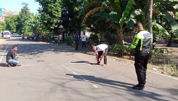 Akibat Kurang Berhati-hati Seorang Pelajar di Sikka Meninggal Dunia dalam Kecelakaan Lalu Lintas