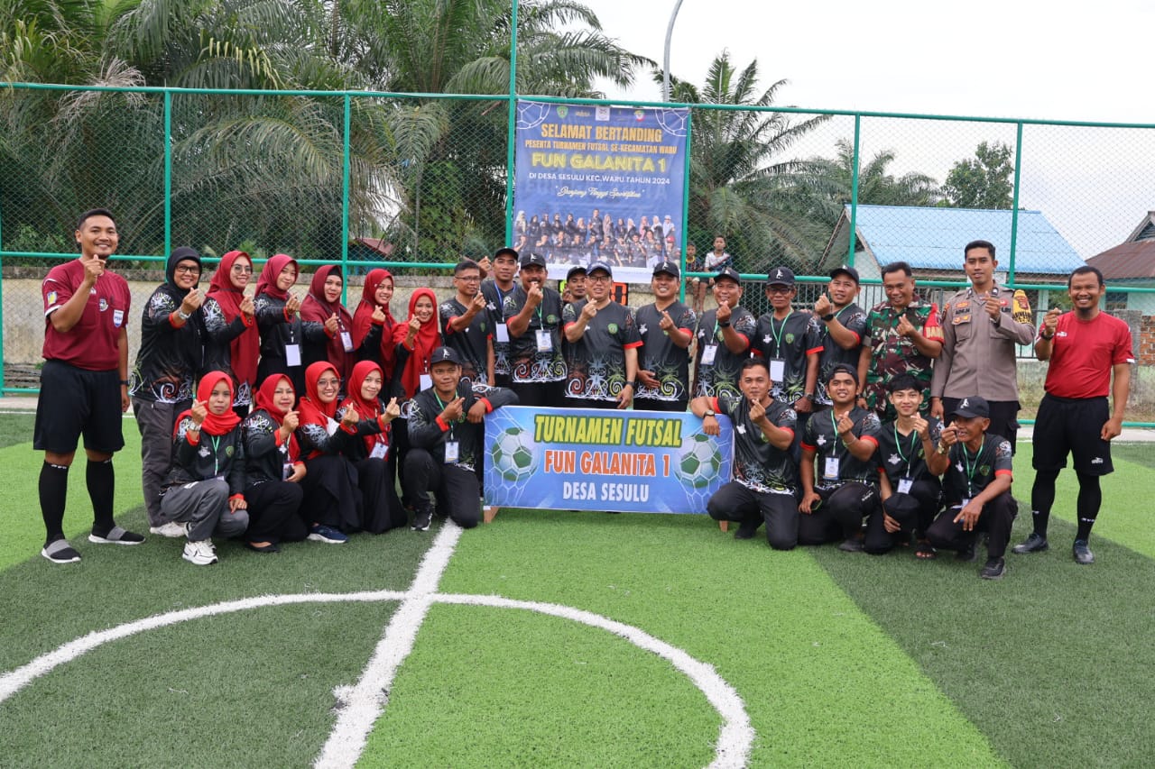 Ajang Pencarian Bakat, Turnamen Futsal Fun Galanita I Resmi Digelar di PPU