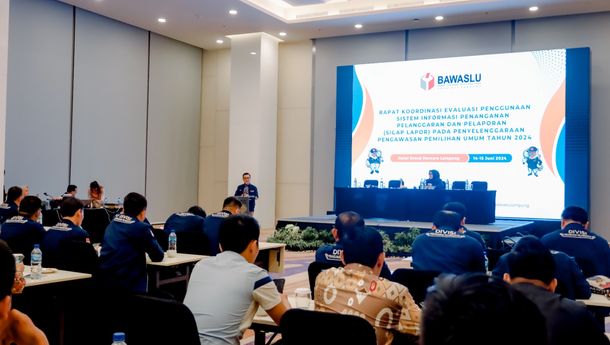 Bawaslu Lampung Tingkatkan Efektivitas dan Koordinasi Pengawasan Pemilu 2024