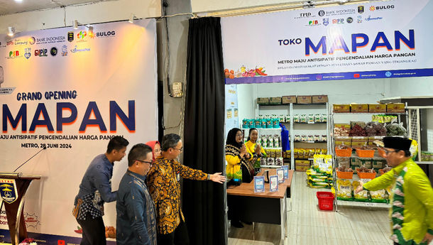 Kenalan dengan Toko Mapan, Langkah Inovasi TPID Metro Jaga Stabilitas Inflasi