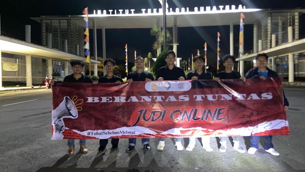KM Itera dan FKPPIB Kampanyekan Brantas Tuntas Judi Online