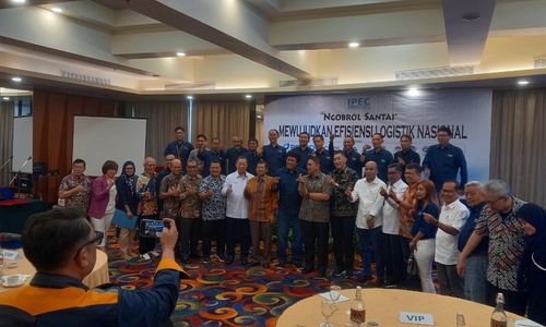 Indonesia Port Editors' Club (IPEC) mengadakan diskusi bertema 'Mewujudkan Efisiensi Logistik Nasional' di Jakarta pada Selasa (2/7/2024). 