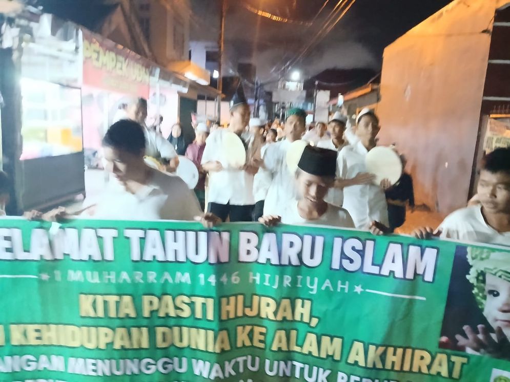   Lestarikan Tradisi yang Mulai Hilang, Warga 27 Ilir Gelar Pawai 1 Syuro Sambut Tahun Baru Islam