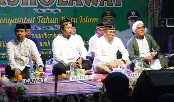 Pj. Bupati PPU Hadiri Gunung Makmur Bersholawat dalam Peringatan Tahun Baru Islam