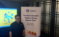 Presiden Direktur PT Krom Bank Indonesia Tbk (BBSI) Anton Hermawan.