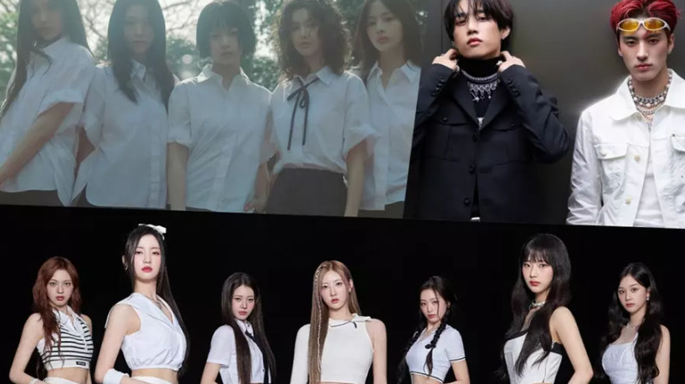 NewJean,  The Boyz, Sunwoo dan Eric serta BABYMONSTER.