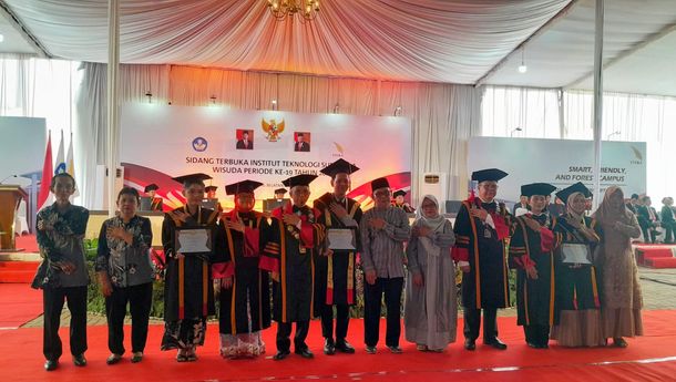 Wisuda 736 Lulusan, Itera Komitmen Hasilkan SDM Unggul dengan Konsep Continuous Improvement