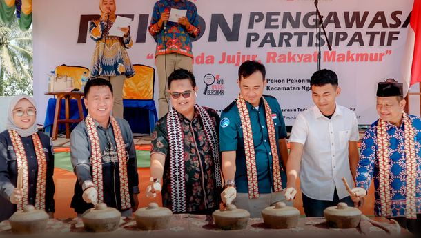 Masyarakat Pesisir Barat Antusias Ikuti Launching Pekon Pengawasan Partisipatif