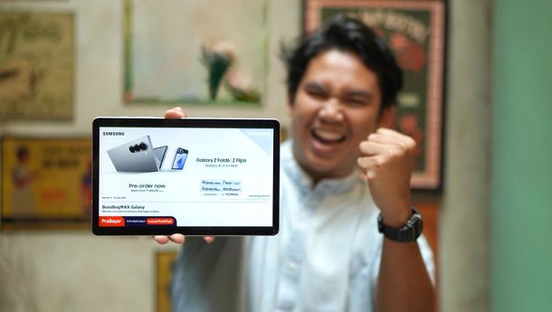 Telkomsel Hadirkan Pre-Order Paket BundlingMAX Lineup Samsung Galaxy Z Foldable