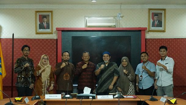 Tingkatkan Kualitas Akademik, FDHP Darmajaya Jalin Kerja Sama dengan FH Unila