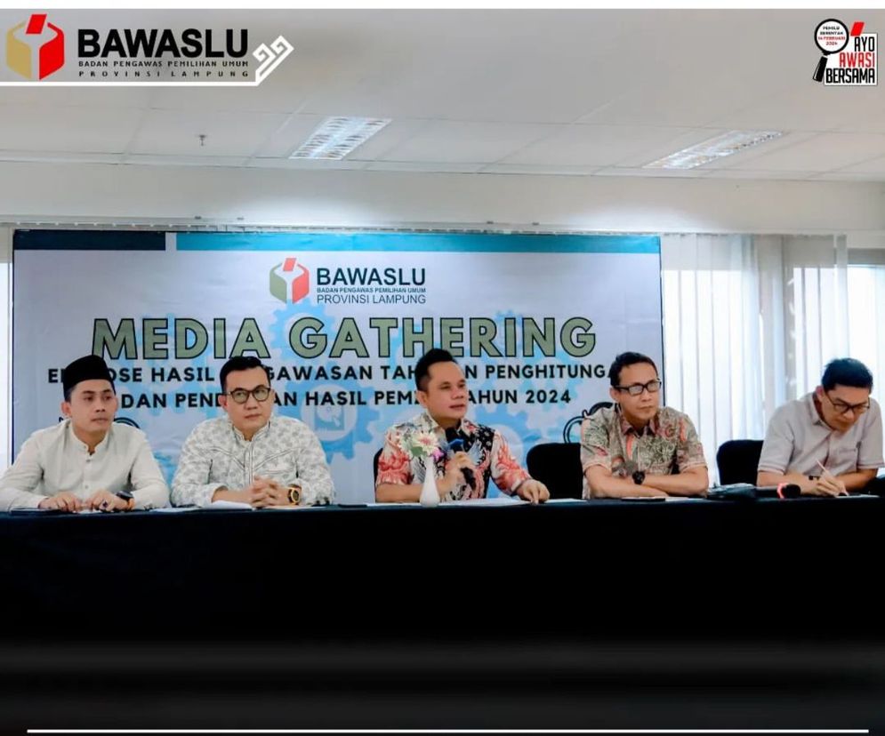 Bawaslu Lampung Perketat Pengawasan Selama Tahapan Penyusunan Daftar Pemilih 2024