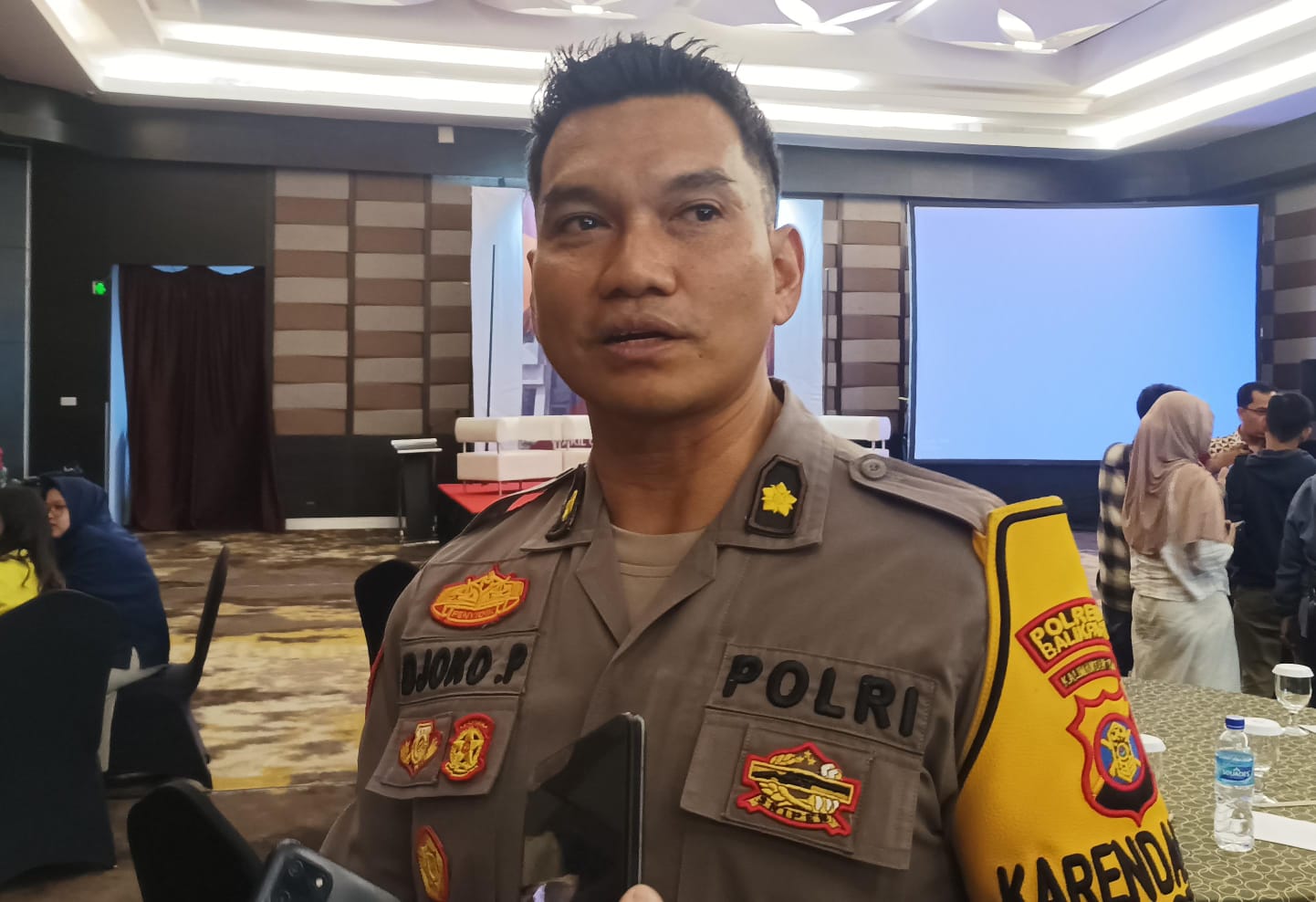 Kabag Operasi Polresta Balikpapan, Kompol Joko Purwanto 