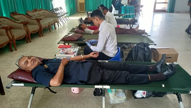 Donor Darah PTPN I Reg 7 Jadi Momen General Check Up Gratis