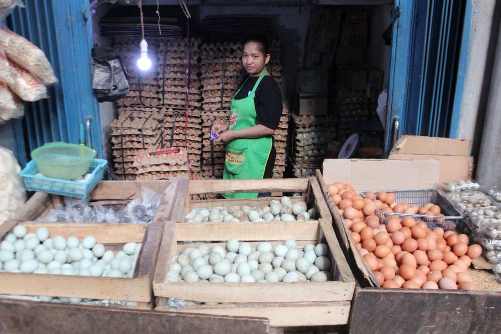 Pasokan Stabil, Harga Telur Bertahan Rp 27.000 per/kg