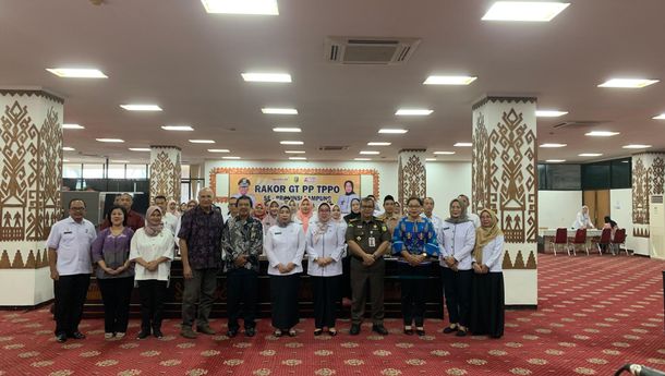 Dinas PPPA Provinsi Lampung Bersama Stakeholder Gelar Rakor Gugus Tugas TPPO 