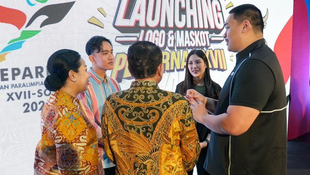 Wamenparekraf  Angela Tanoesoedibjo Hadiri Peluncuran Logo dan Maskot Peparnas ke-17 