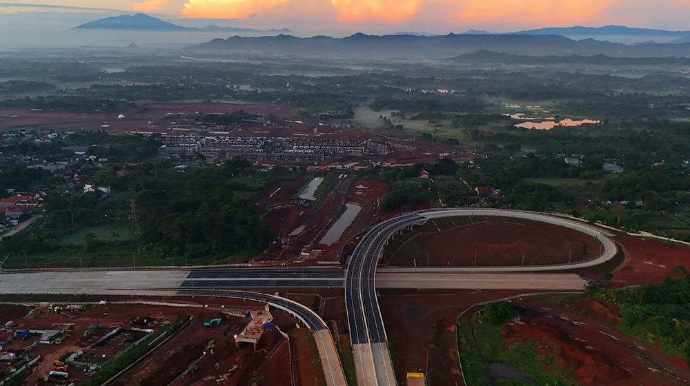 Pembangunan Tol Serbaraja - Panji 1.JPG