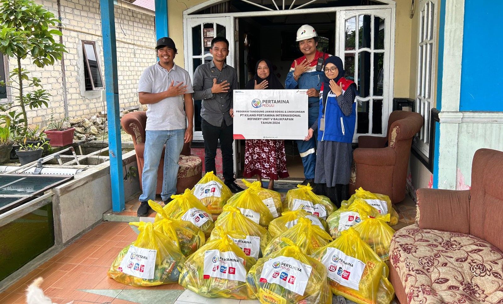 Gerak Cepat, Kilang Pertamina Unit Balikpapan Salurkan Bantuan Musibah ...