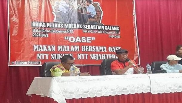 Bakal Calon Gubernur NTT, Orias P. Moedak: 'Kondisi NTT Sedang Baik-baik Saja'