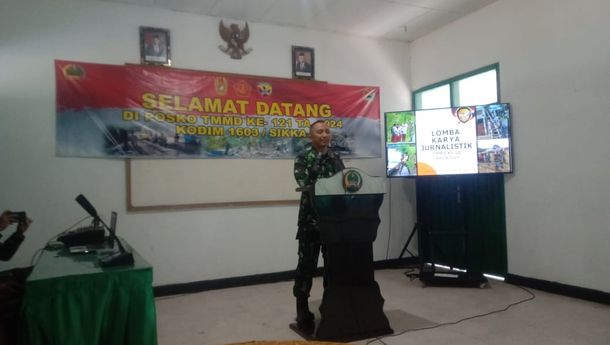 115 Personil TNI Akan Laksanakan Kegiatan TMMD Tahun di Desa Rii, Kecamatan Nita