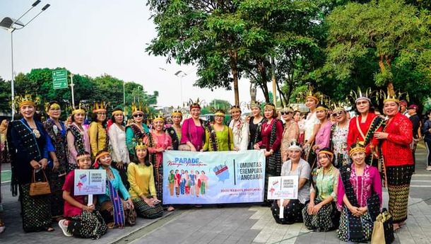 Komunitas Perempuan Manggarai  Sabet Juara 1 Parade Kebaya Nusantara di Jakarta 