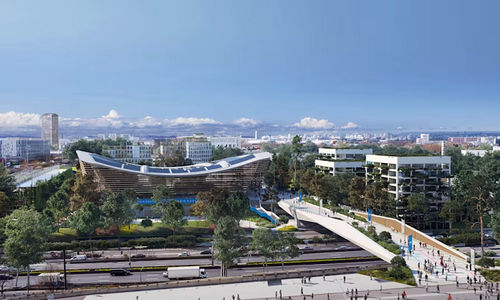 Olimpiade Paris 2024. Aquatic Centre.