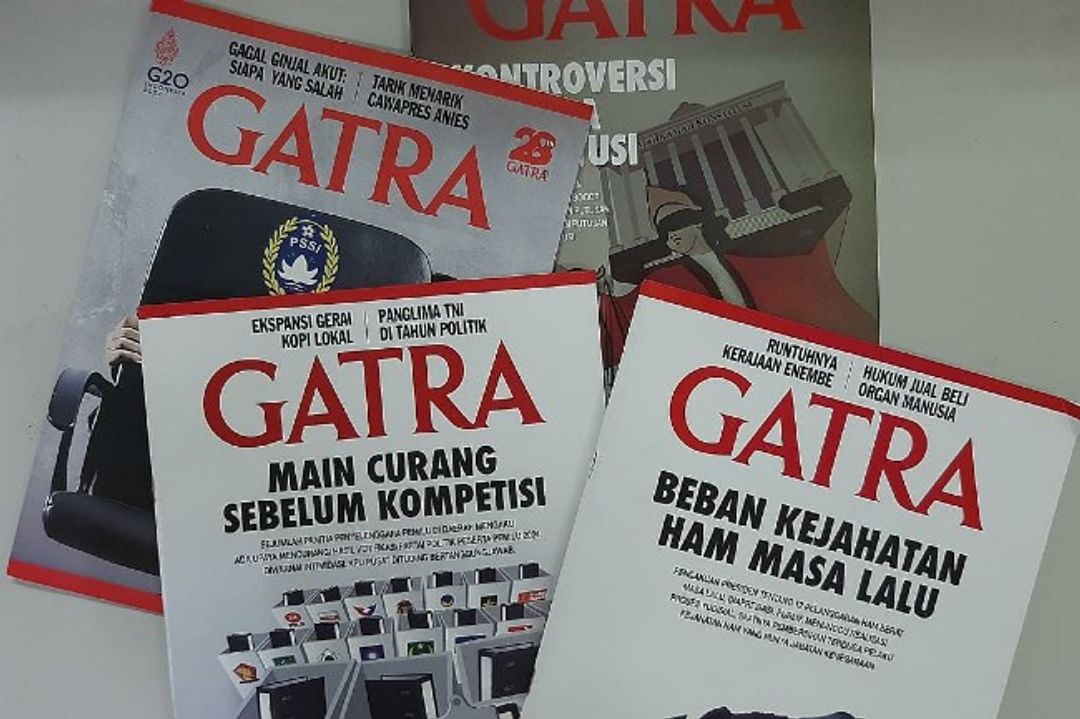 Ilustrasi Majalah Gatra.