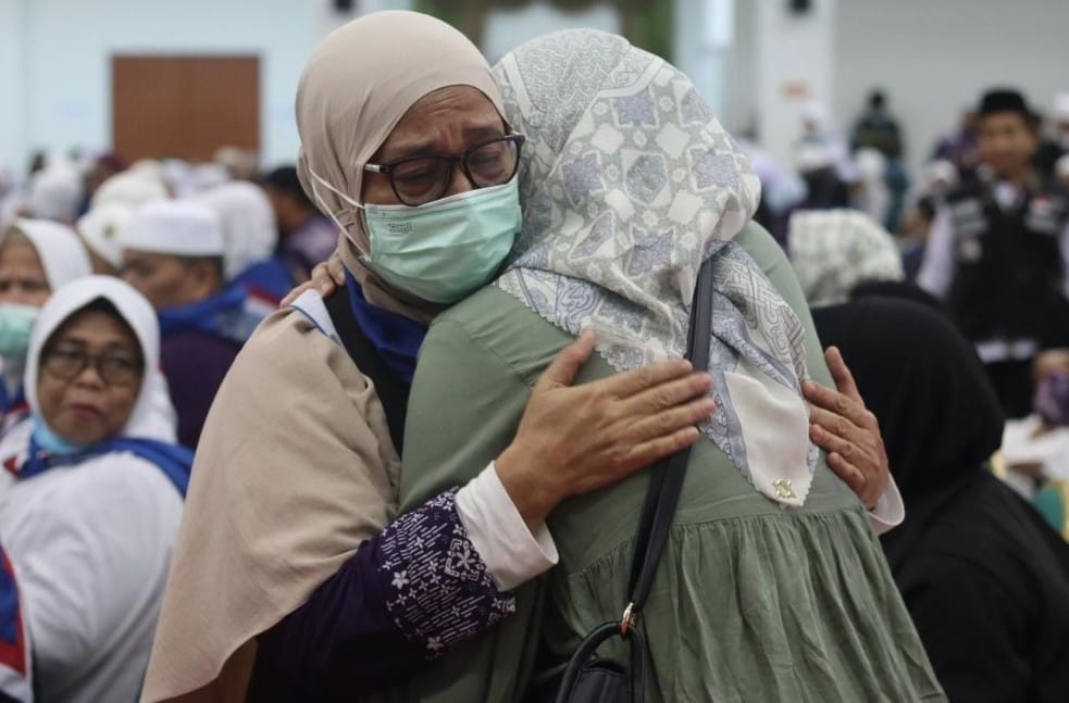 Jamaah haji kloter terakhir tiba di Balikpapan.