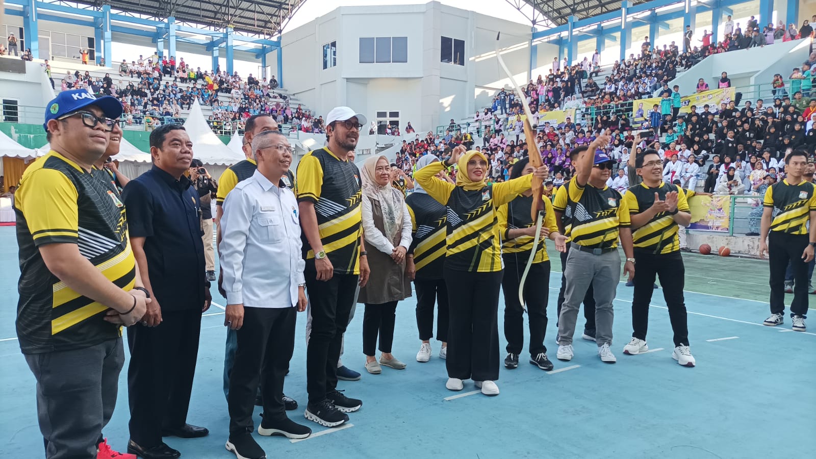 Salurkan Bakat, Sabaruddin Apresiasi DPOP Gelar Multi Event Olahraga Pelajar  