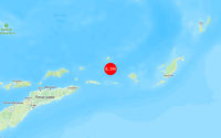 Pusat gempa berada didarat 24 Km Tenggara Kupang