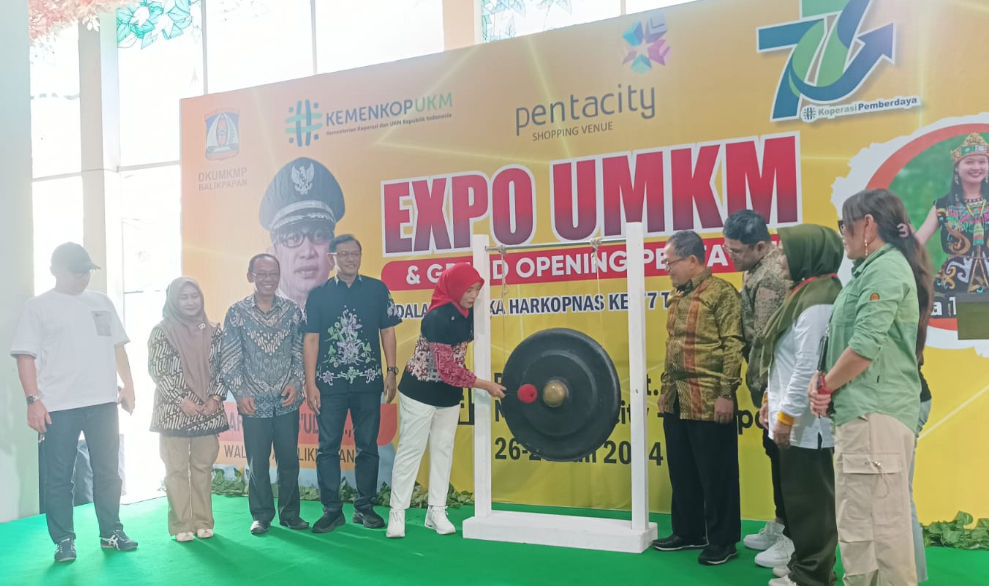 Expo UMKM dalam rangka peringati Harkopnas ke 77 Tahun 2024, pada tanggal 26 - 28 Juli 2024, di Penta Hub Lantai SF Mall Pentacity Balikpapan