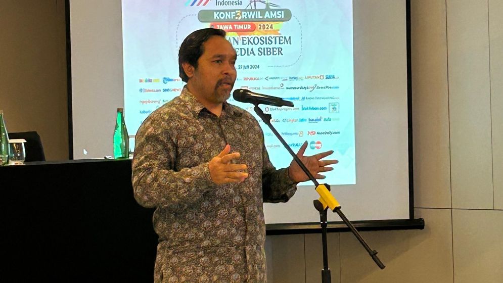 Hadiri Konferwil III AMSI Jatim: Ketum Tekankan Pentingnya Ekosistem Media Digital