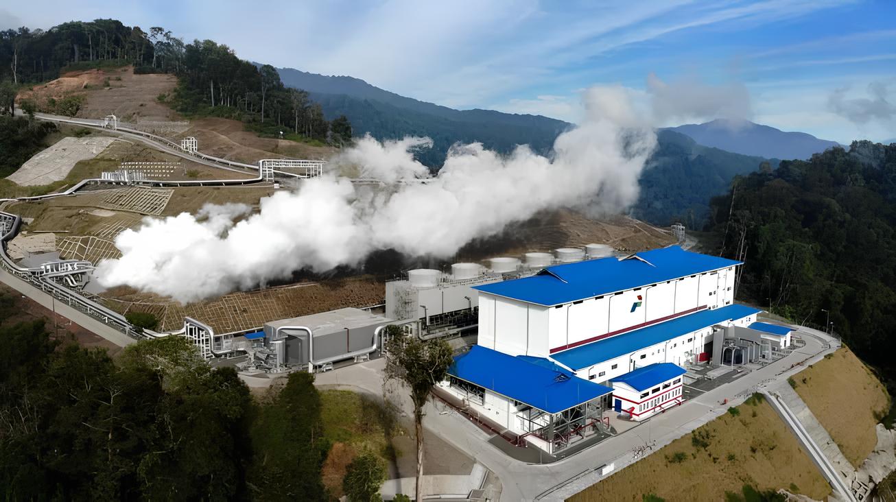 Kawasan Pembangkit Listrik Panas Bumi PT Pertamina Geothermal Energy Tbk (PGEO).