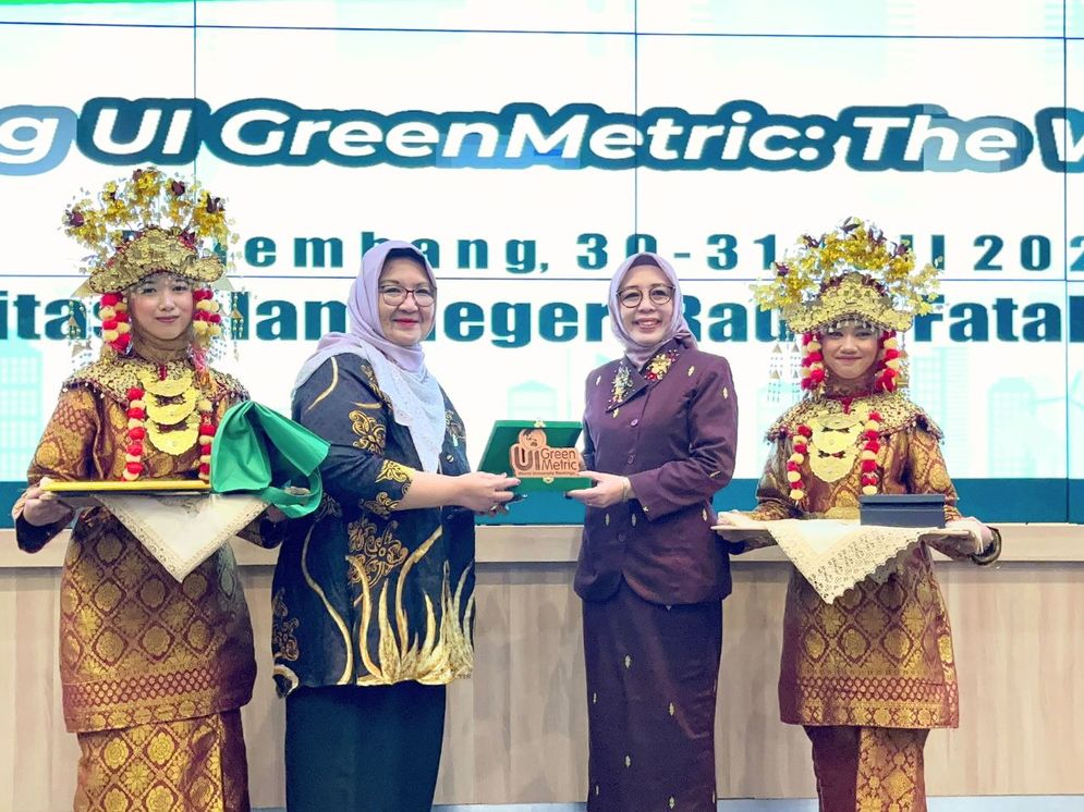 UIN Raden Fatah Jadi Tuan Rumah Lokakarya UI GreenMetric 2024, Rektor Raih sertifikat The 2024 Inspiring University Leader