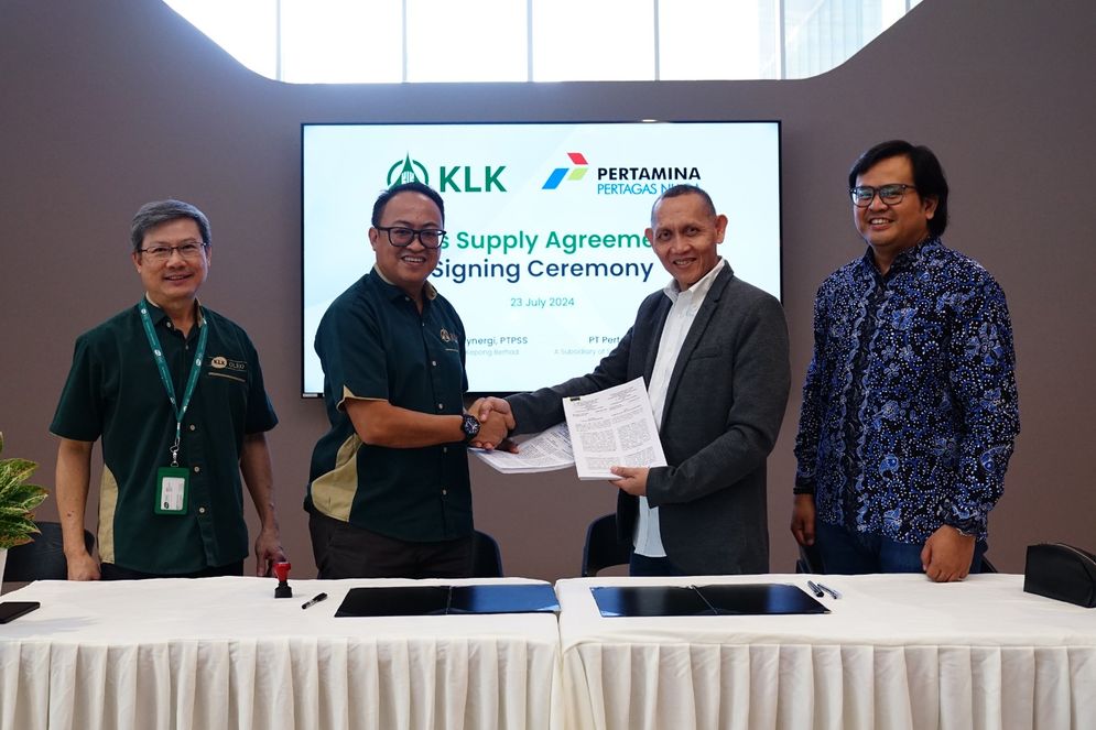 Pertagas Niaga Pasok LNG untuk Group Kuala Lumpur Kepong Berhad (KLK)