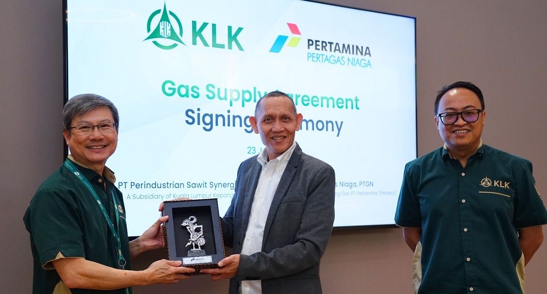 PTGN, anak perusahaan Pertamina Gas menandatangani PJBG hasil regasifikasi LNG dengan PT PSS yang merupakan subsidiary KLK