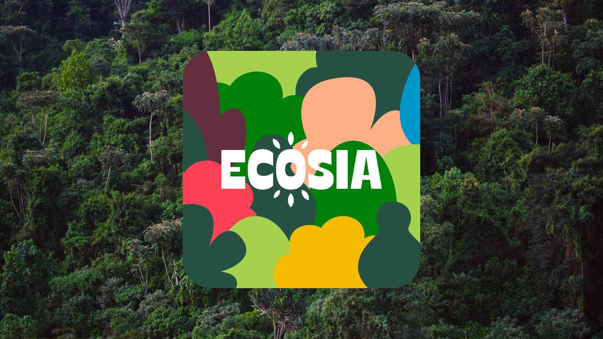 Mesin pencari Ecosia.