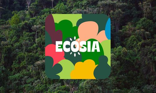 Mesin pencari Ecosia.