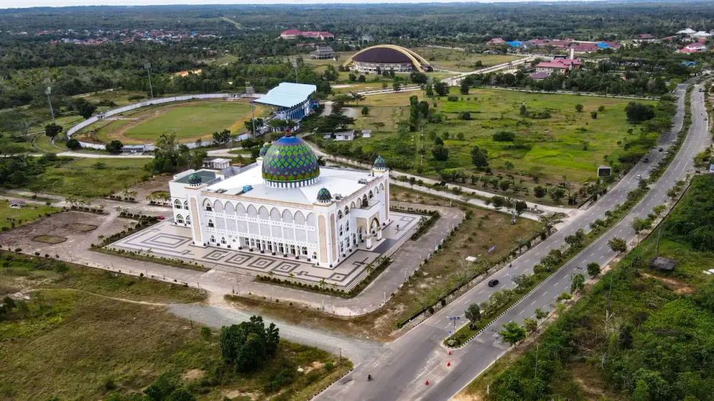 Potret wilayah Kabupaten Penajam Paser Utara.