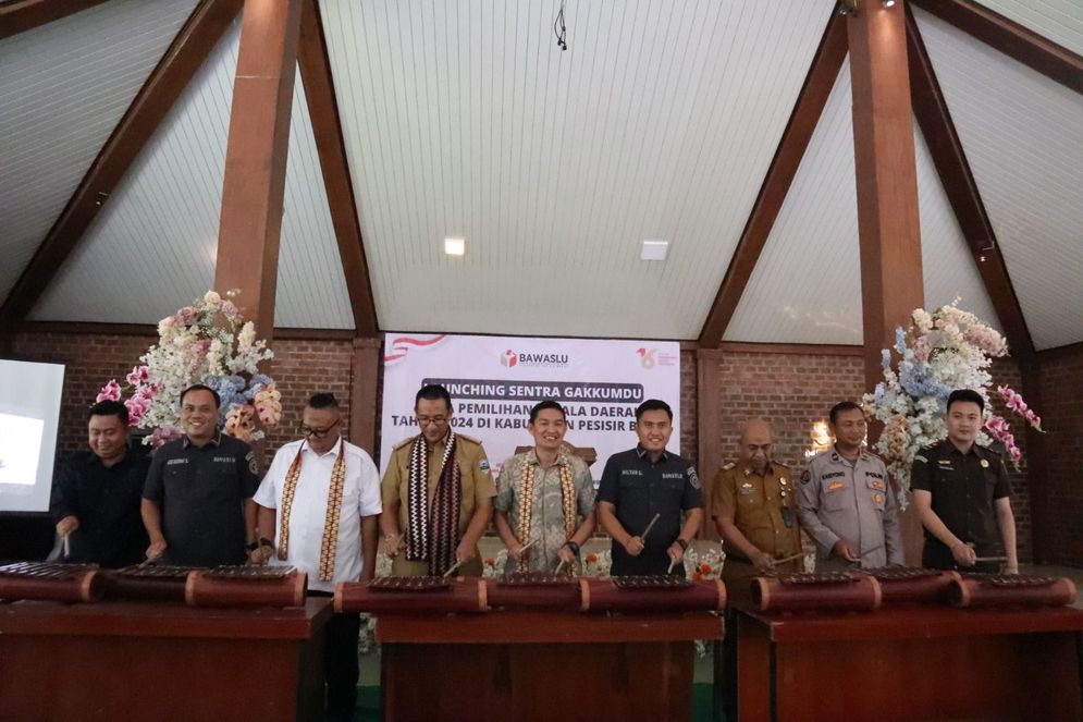 Peresmian Sentra Gakkumdu di Pesisir Barat: Sinergi untuk Pilkada 2024 yang Jujur dan Adil