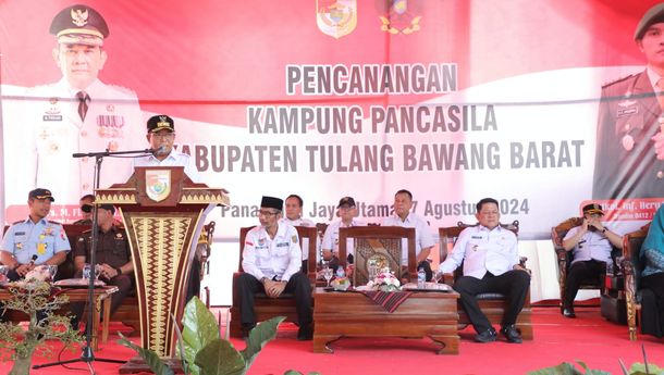 Pemprov Lampung Canangkan 7 Tiyuh sebagai Kampung Pancasila