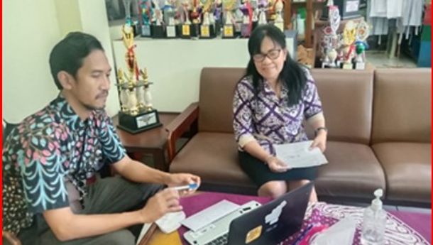 PkM di TK Vianney Rawa Buaya, Tiga Dosen Undira  Ajarkan 'Aplikasi Game Edukasi Pengenalan Buah dan Sayur'