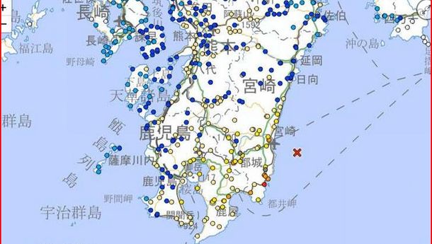 Gempa Bumi Dahsyat Guncang Wilayah Lepas Pantai Selatan Jepang Hari Ini