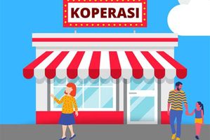 Ilustrasi koperasi. 