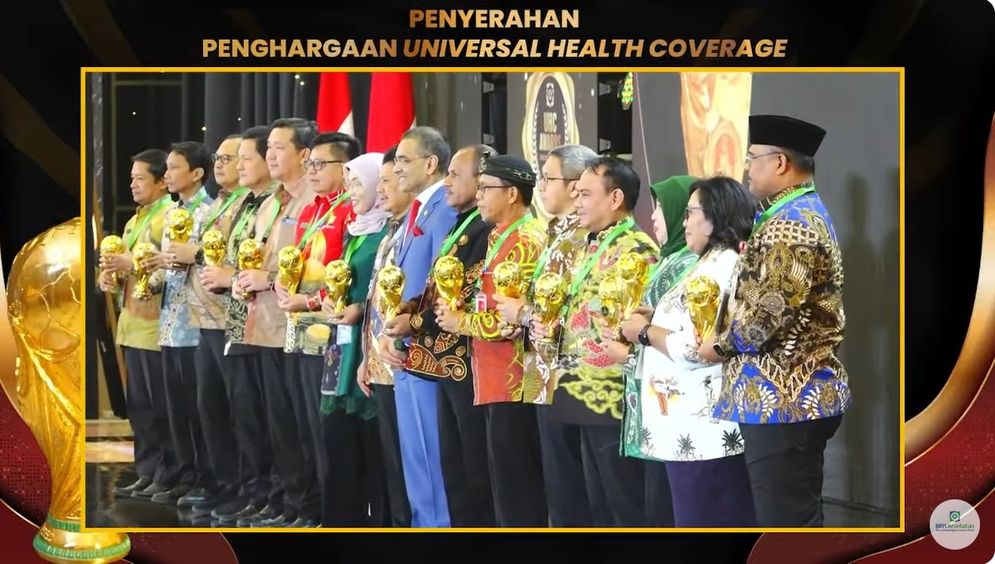 Wapres Ma'ruf Amin Berikan Penghargaan UHC Awards, Simak Cakupan Peserta BPJS Palembang Yuk!