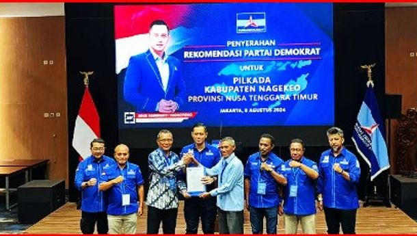 Pilkada Nagekeo 2024: Partai Demokrat Usung Don-Marianus