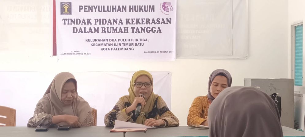 Penyuluhan Hukum Tindak Pidana KDRT, LBH APIK Sumsel Jangkau Masyarakat hingga Kelurahan