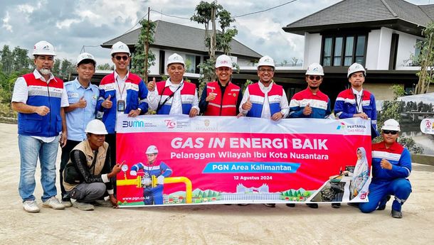 Jelang Upacara HUT RI Ke-79 di IKN, PGN Pastikan Gas Bumi Mengalir ke IKN