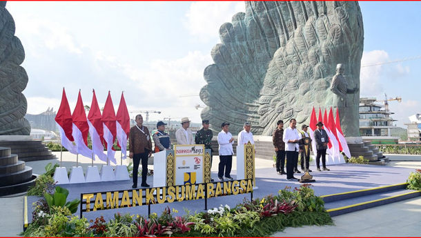 Presiden Jokowi: Taman Kusuma Bangsa, Bentuk Penghormatan kepada Para Pahlawan