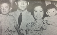 Sukarno, Fatmawati, Guntur Sukarnoputra dan Megawati Sukarnoputri.